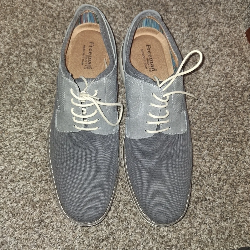 🌟 Freeman memory foam Jed Oxford shoes size 9